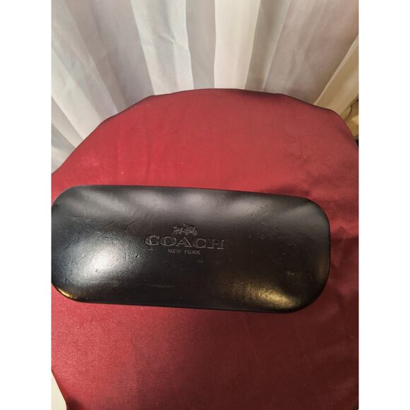 COACH READING GLASSES WITH CASE, BLACK - Picture 6 of 8